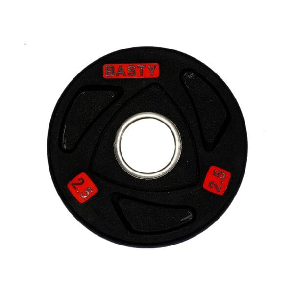 Black PU Barbell Plate