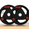 Black PU Barbell Plate