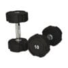 Black Dumbbells