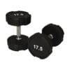 Black Dumbbells