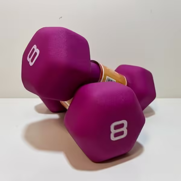 Rubber Coated Dumbbells