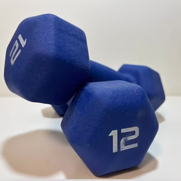 Rubber Coated Dumbbells