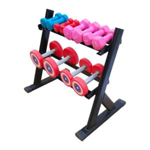 Two Tier Dumbbell Rack