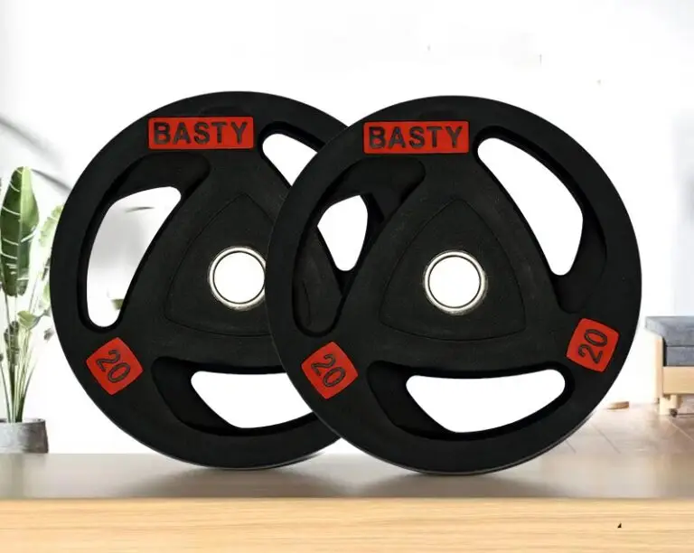 rubber barbell plates