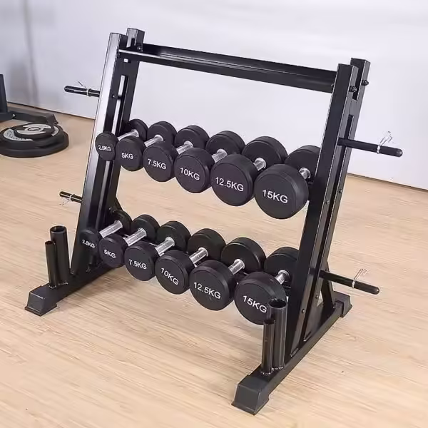 dumbbell set rack